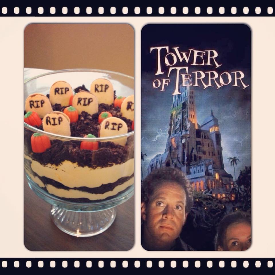 10 Halloween treats and movies for kids graveyard pudding tower of terror