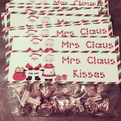 Mrs. Claus Kisses for The Class