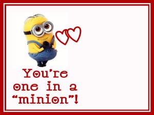 Minion Valentine