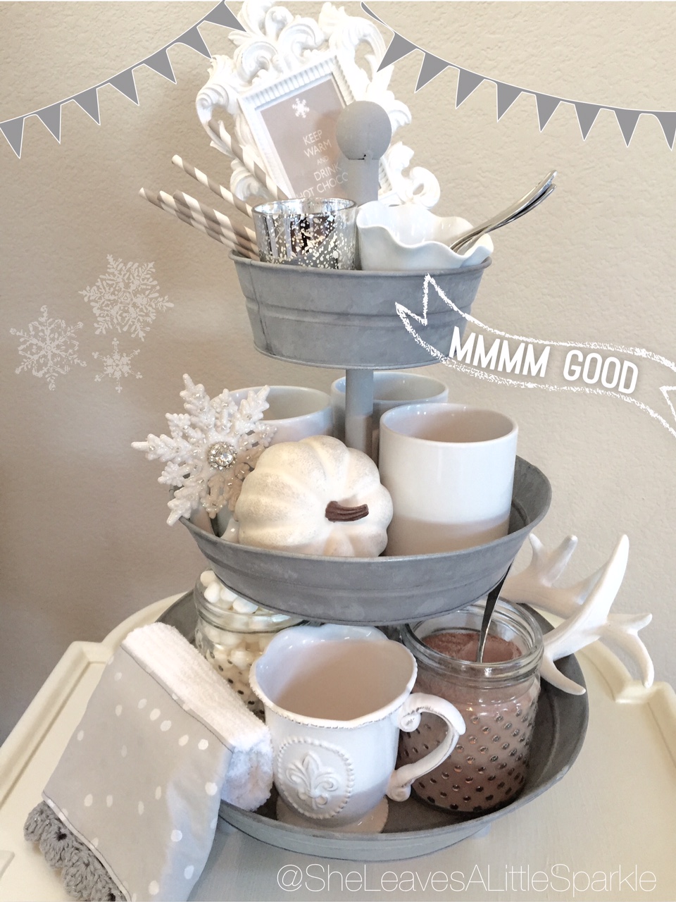 Neutral Hot Cocoa Station