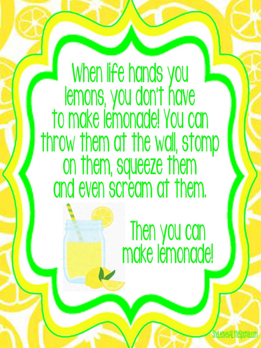 LemonadePrintable