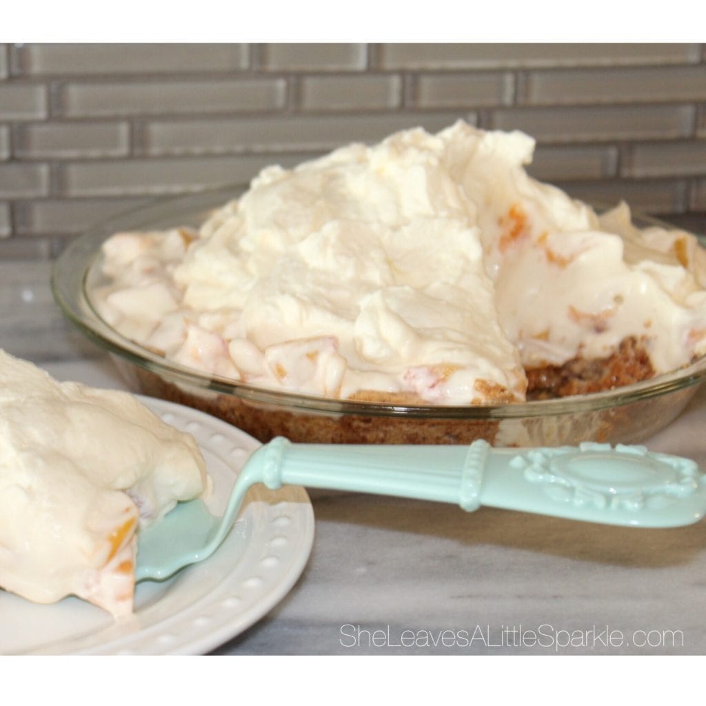 peach meringue pie recipe fathers day she leaves a little sparkle