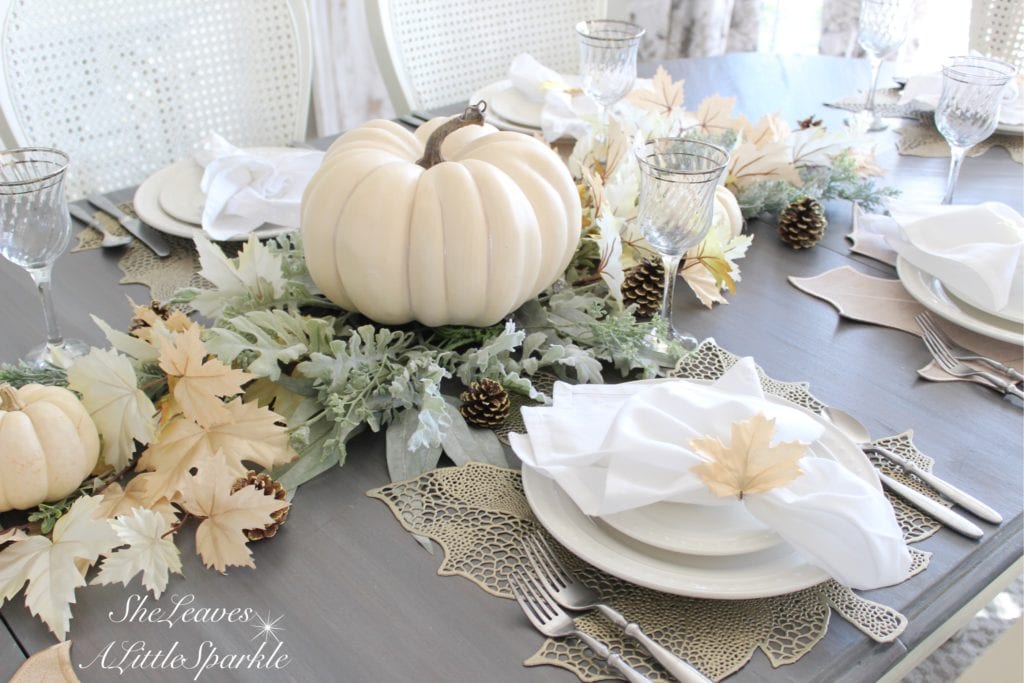 five ways to set a perfect thanksgiving table