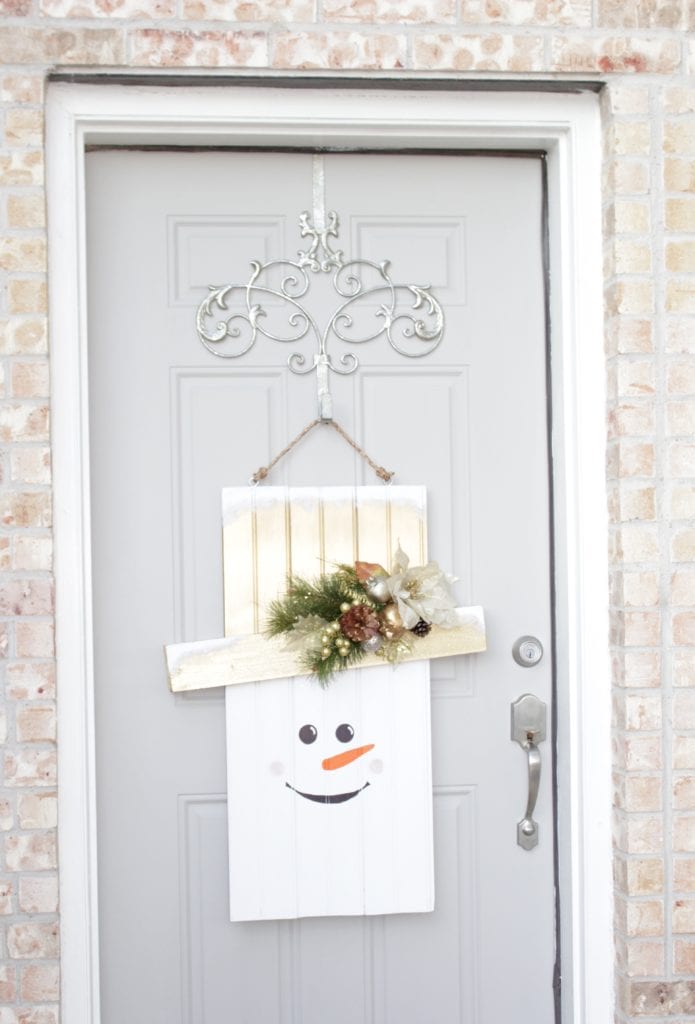 Home Depot #DIHWorkshop Seasonal Character Door Hanger