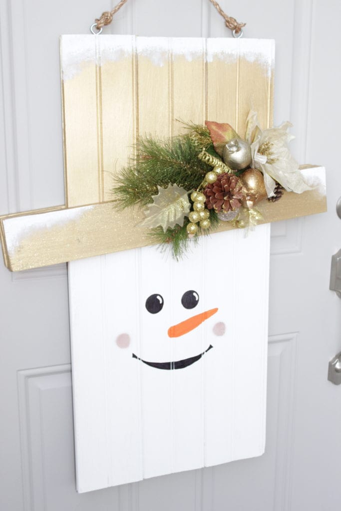 Home Depot #DIHWorkshop Seasonal Character Door Hanger