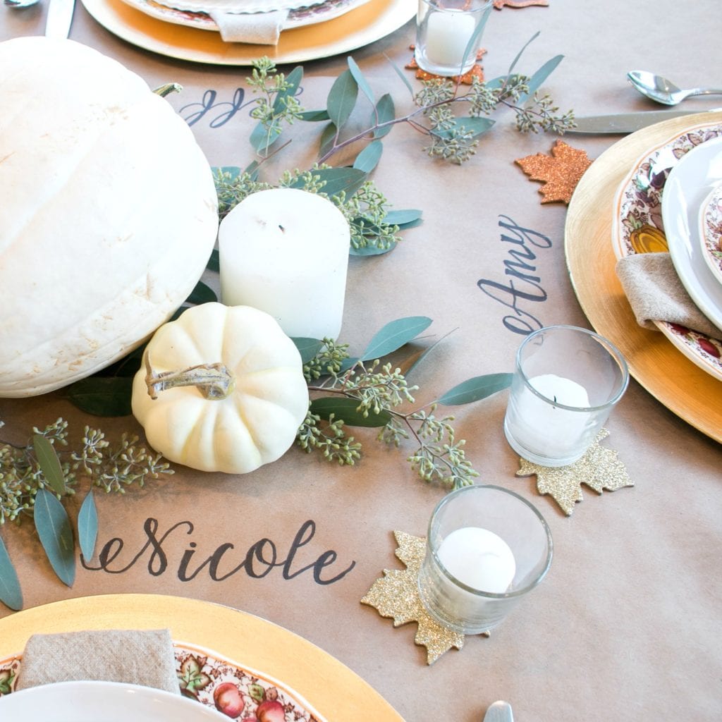 five ways to set a perfect thanksgiving table