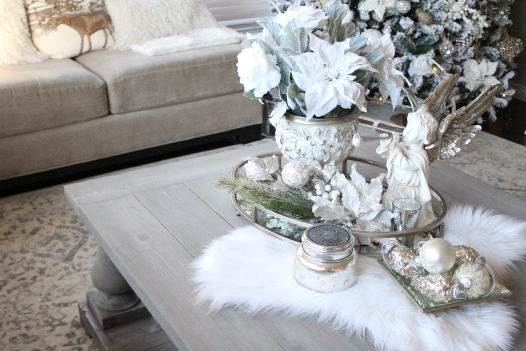 Styling A Christmas Coffee Table Summer Adams