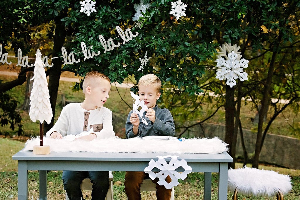 Winter Wonderland Party with Pottery Barn Kids