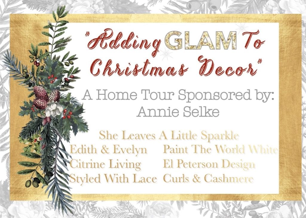 Adding Glam To Christmas Decor