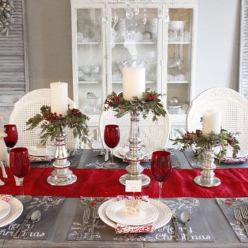 Seven Gorgeous Christmas Tablescape Ideas