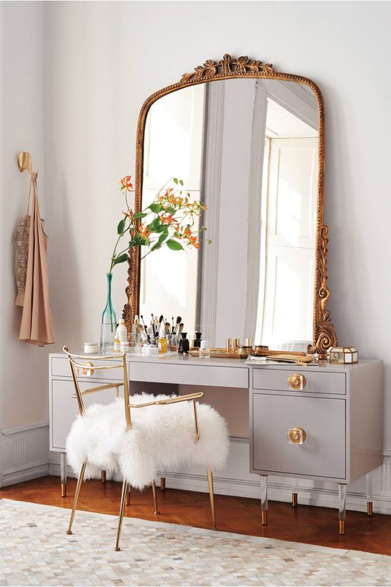 Cute vanity shop mirror