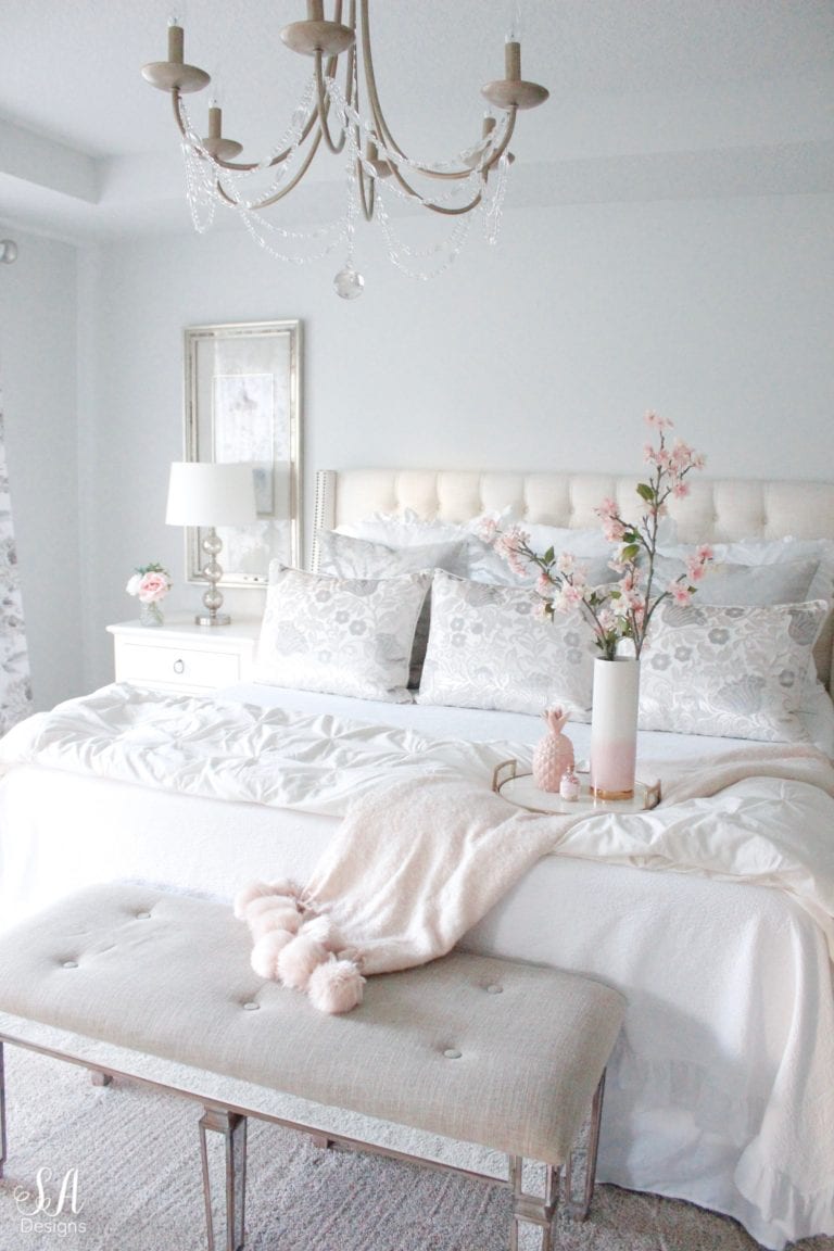 Master Bedroom Summer Refresh - Summer Adams