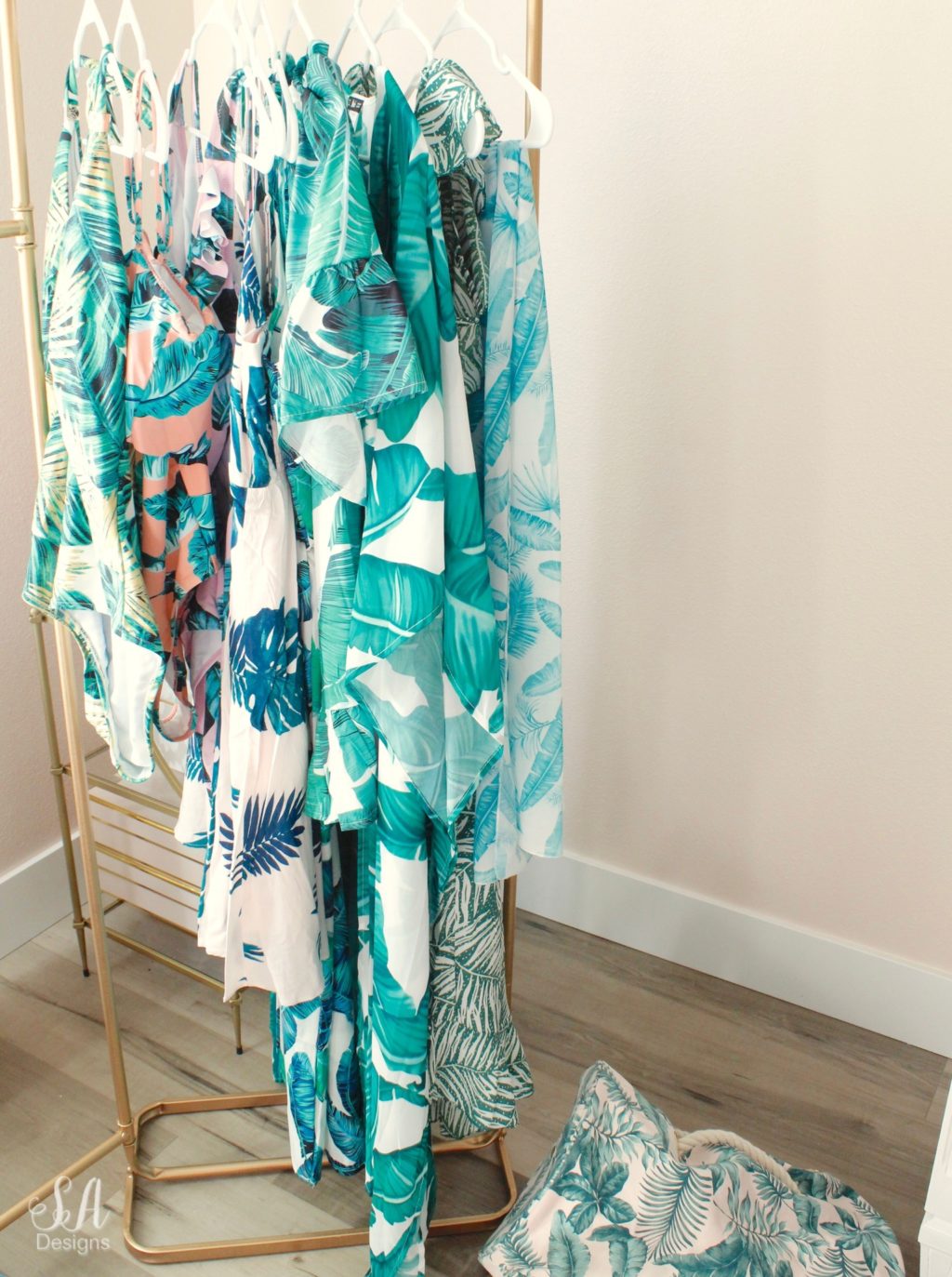 Palm Leaf Print Home Accents, Apparel & Accessories - Summer Adams