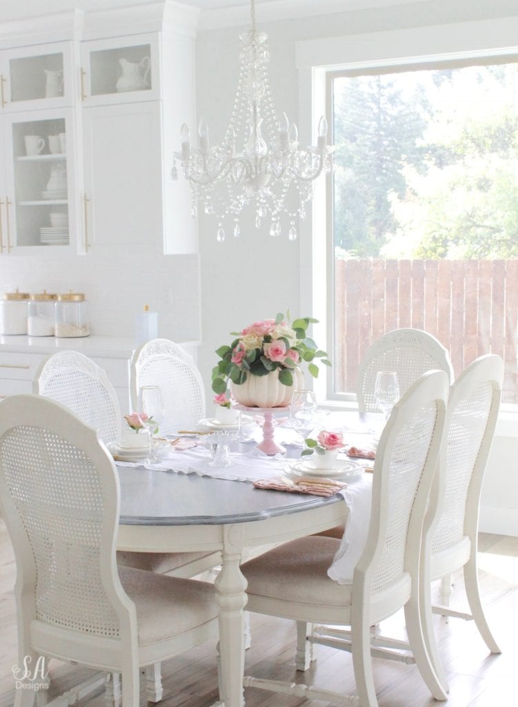 Spring Tablescape Decor Idea for Brunch — 2 Ladies & A Chair