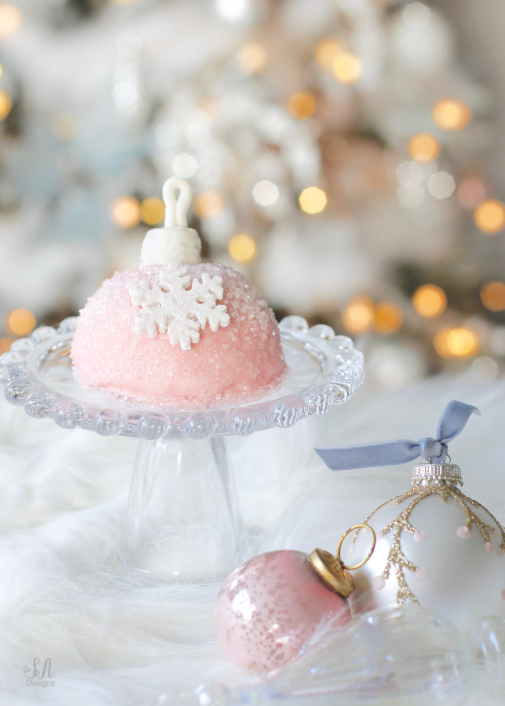 Easy Christmas Treats: Ornament Rice Cakes - Fun Happy Home