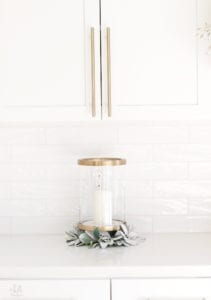 pottery barn brass pedestal hurricanes