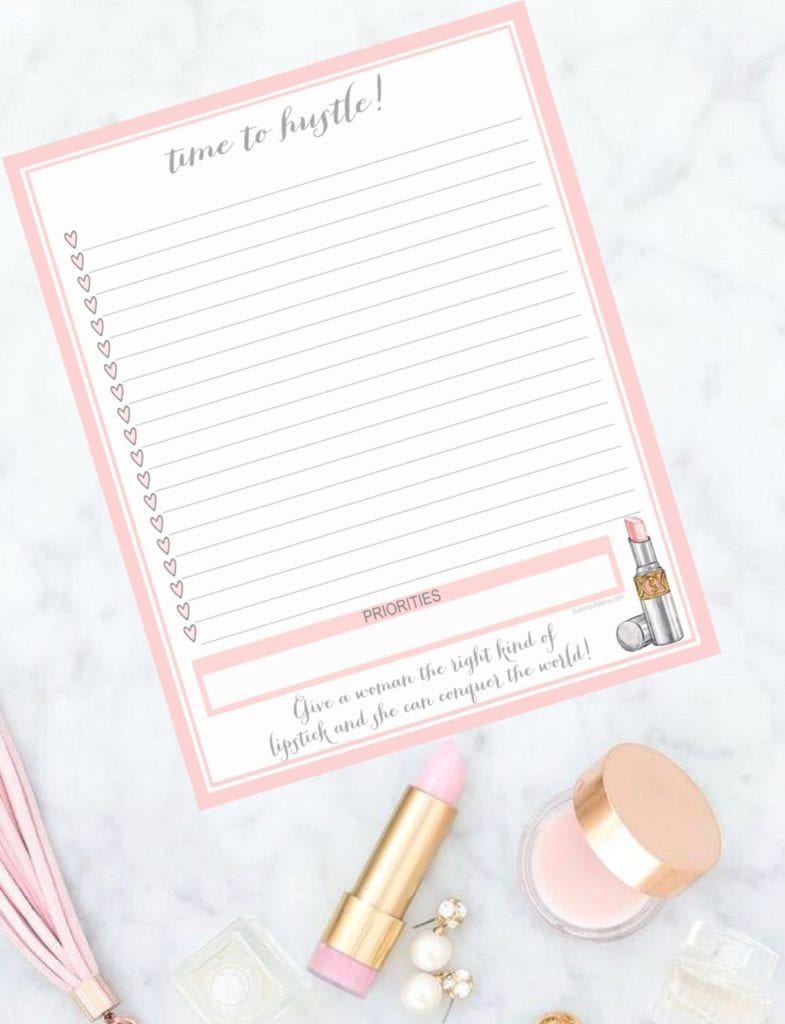 pink feminine free to do list printable, yves saint laurent lipstick clip art image, feminine stock photo