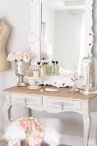 pottery barn jewelry storage organizers, organize and style your vanity and bathroom, jewelry storage, makeup storage ideas, perfume display ideas, elegant chic classy glamorous vanity