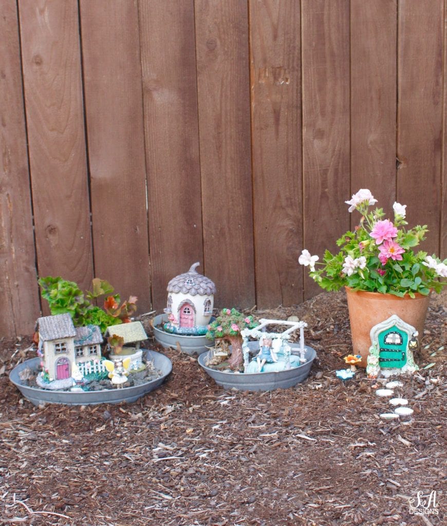 fairy garden outdoors