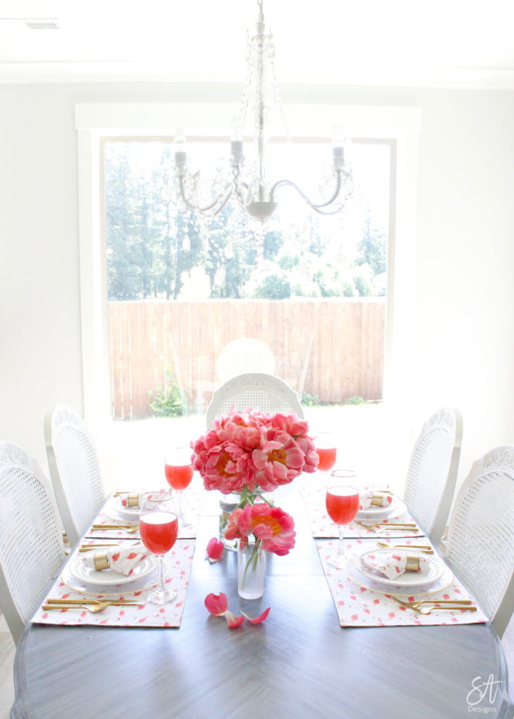 Valentines Day Tablescape  Decorating Your Home With Holly J