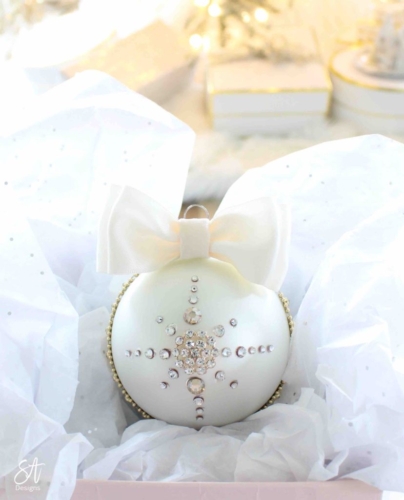 homemade wedding christmas ornaments