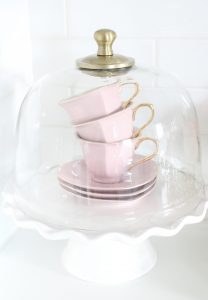 Voluspa candles, Voluspa 123 oz rose candle, valentines diy fresh flowers arrangement at home, classy Valentine's Day decor, elegant Valentine's decor, soft romantic pink Valentine's Day decor, glam Valentine's decorations, classy elegant glam Valentine's pennant banner garland, Valentine's flower arrangements, pink ginger jars, Valentine's candy bar buffet, Valentine's cocoa hot chocolate bar, Valentine's bar cart, Valentine's living room decor, Valentine's entry way decor, classy glam elegant Valentine's Day decorating ideas, white kitchen decorated for Valentine's Day, elegant Valentine's tablescapes, gold mirrored tray, gold sequin heart banner, mercury glass votives pottery barn, ruffle cake stand, voluspa macaron candles, milk glass pedestal bowls