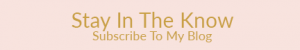 subscribe to my blog