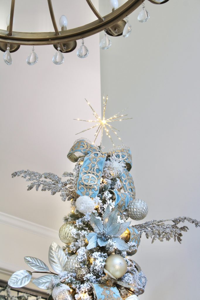 sparkly glam tree topper