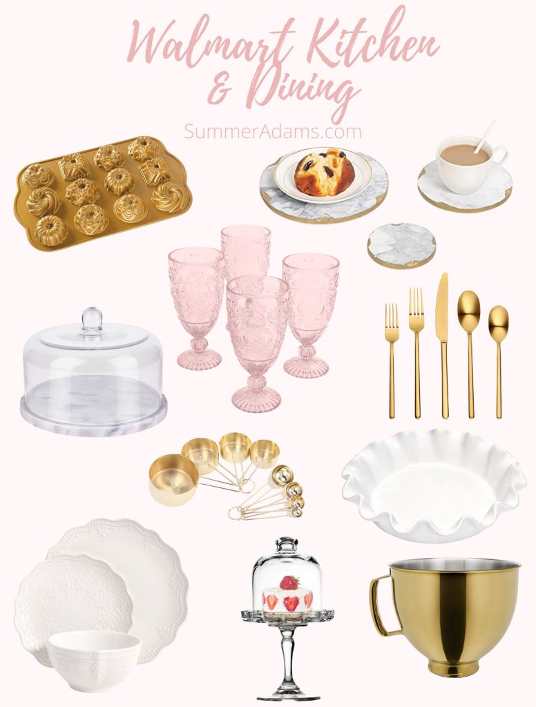 Beautiful by Drew Barrymore Walmart, white and gold kitchen appliances, glam chic kitchen appliances, gifts for the home, home decor kitchen gift ideas for christmas, gift ideas for her, gift ideas for the homemaker, walmart kitchen and dining gift ideas