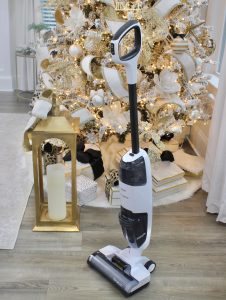 affordable appliances, white vacuum, white tineco wet dry vac vacuum cordless, white cleaning essentials, white cleaning appliances, christmas clean up, christmas storage solutions